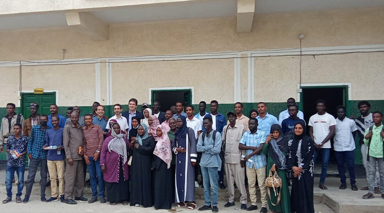 The Spanish Ambassador to Sudan visits CCST in Port Sudan